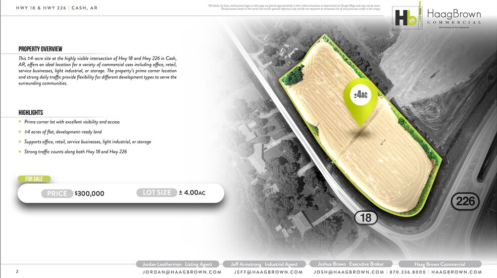 More Photos Of 4803 Highway 18, Cash Land For Sale