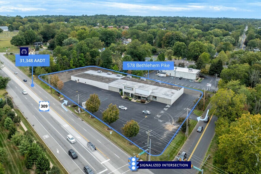 More Photos Of 578 Bethlehem Pike, Colmar Storefront For Sale