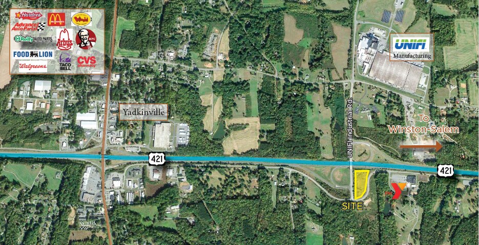 Primary Photo Of Service Rd, Yadkinville Land For Sale