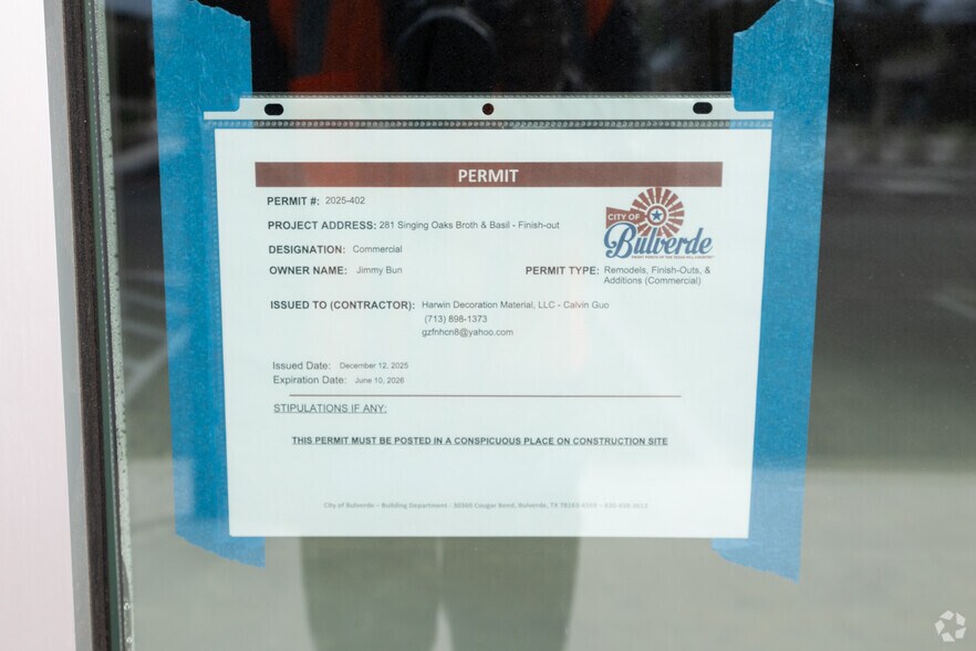 More Photos Of 281 Singing Oaks, Spring Branch Storefront For Sale