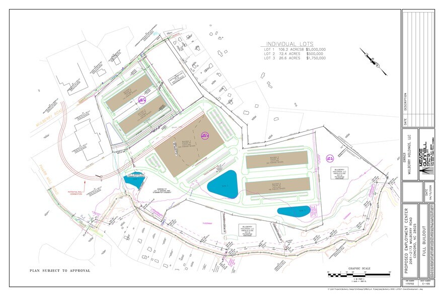 More Photos Of 2061-2173 Mulberry Rd, Concord Land For Sale