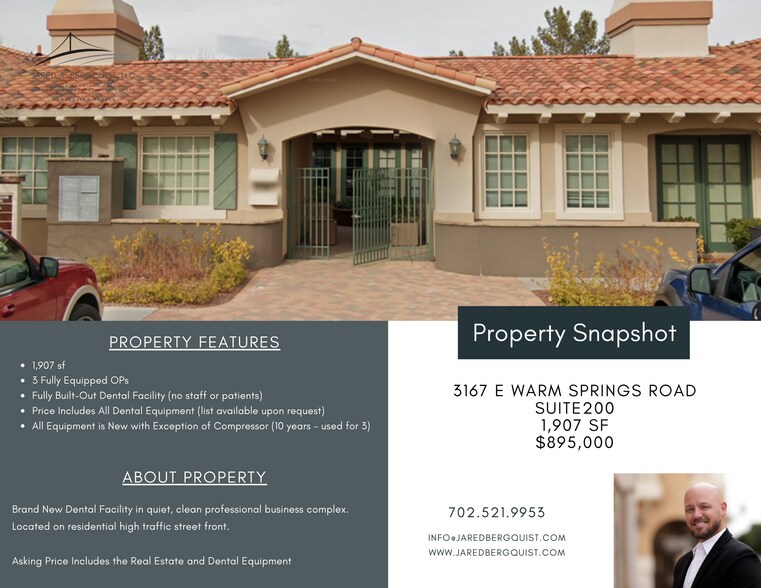 More Photos Of 3167 E Warm Springs Rd, Las Vegas Medical For Sale