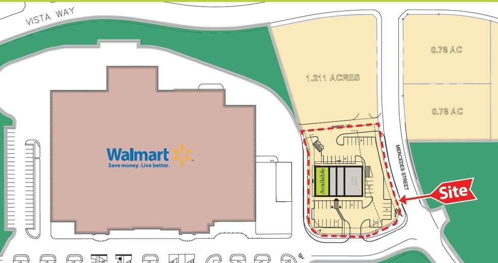 More Photos Of 344-350 Mercedes St, Benbrook Freestanding For Lease