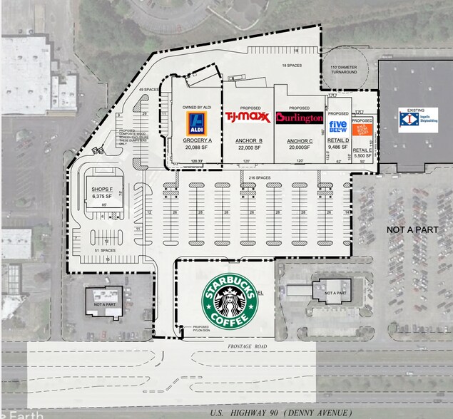 More Photos Of 3801 Denny Ave, Pascagoula Storefront Retail Office For Sale