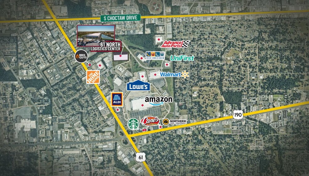 More Photos Of 8800 Tom Dr, Baton Rouge Distribution For Lease