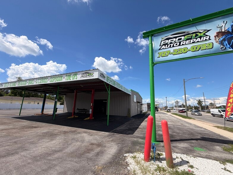 Primary Photo Of 5100 34th St N, Saint Petersburg Auto Repair For Sale