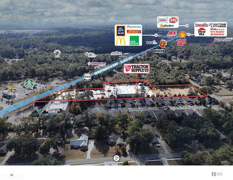 More Photos Of 2408 Crawfordville Hwy, Crawfordville Freestanding For Sale