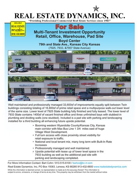 More Photos Of 7925 State Ave, Kansas City Unknown For Lease