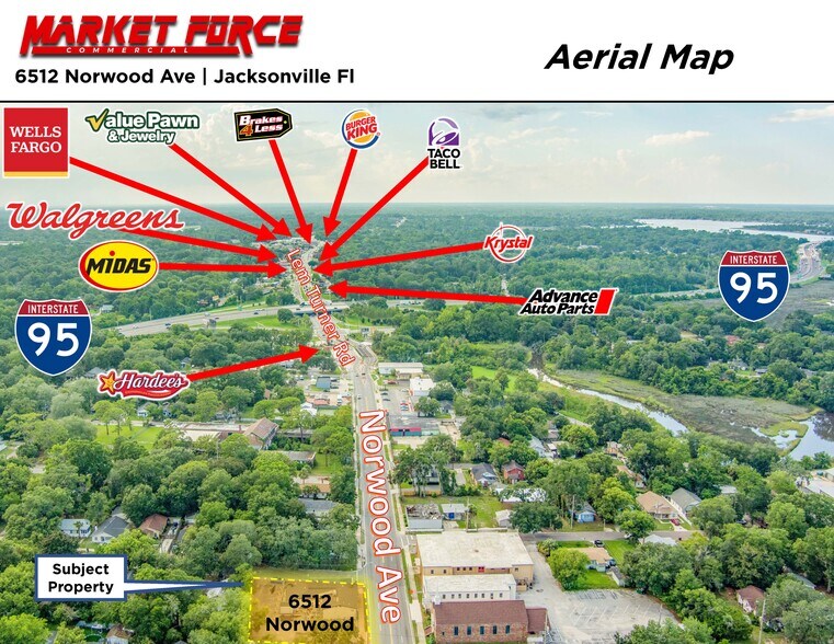 More Photos Of 6512-6514 Norwood Ave, Jacksonville Restaurant For Sale