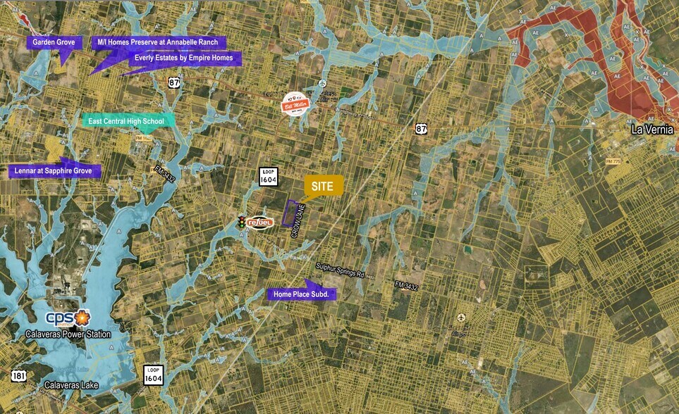 More Photos Of 8745 Crow Ln, Adkins Land For Sale
