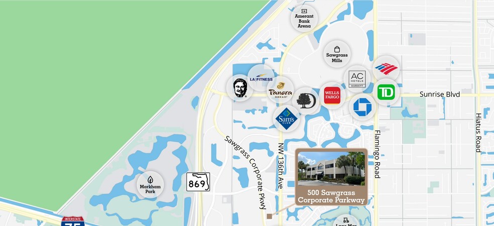 More Photos Of 500 Sawgrass Corporate Pky, Sunrise Office For Lease