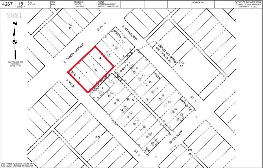 More Photos Of 2906 Santa Monica Blvd, Santa Monica Land For Lease