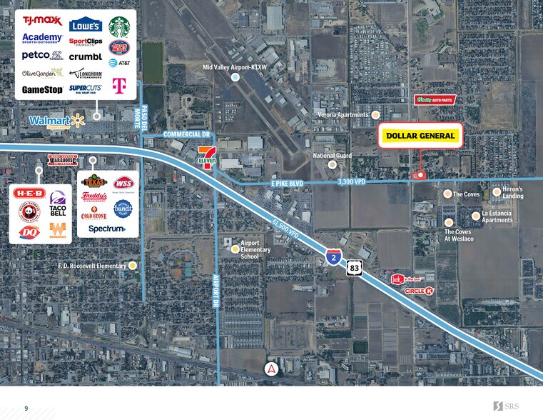 More Photos Of 900 N. International, Weslaco Freestanding For Sale