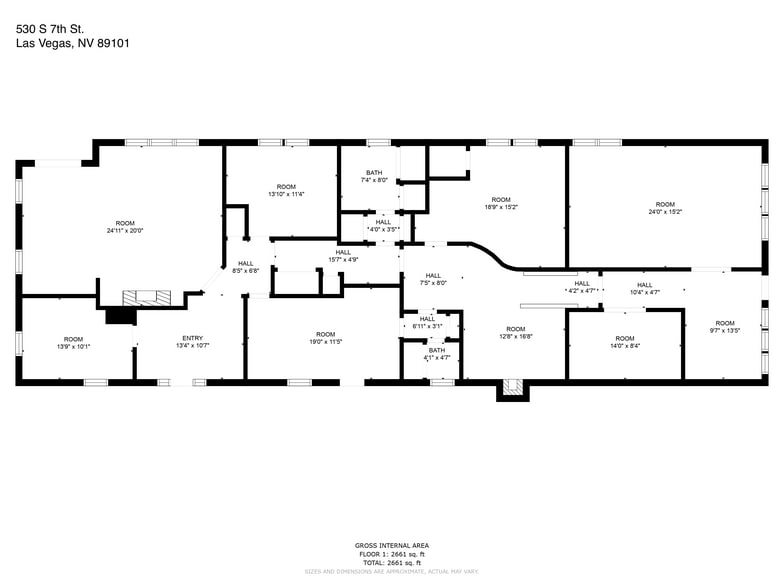 More Photos Of 530 S 7th St, Las Vegas Office Residential For Lease