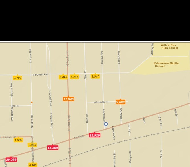 More Photos Of 1680 E Michigan Ave, Ypsilanti Land For Sale