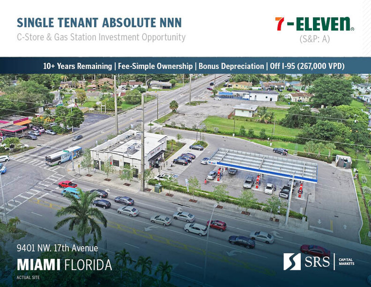 Primary Photo Of 9455 NW 17th Ave, Miami Service Station For Sale