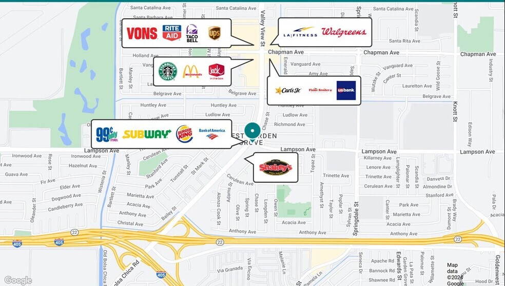 More Photos Of 12452-12472 Valley View St, Garden Grove Freestanding For Lease