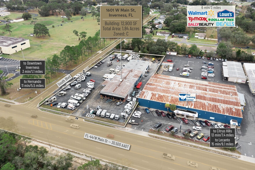 More Photos Of 1601 W Main St, Inverness Auto Dealership For Sale