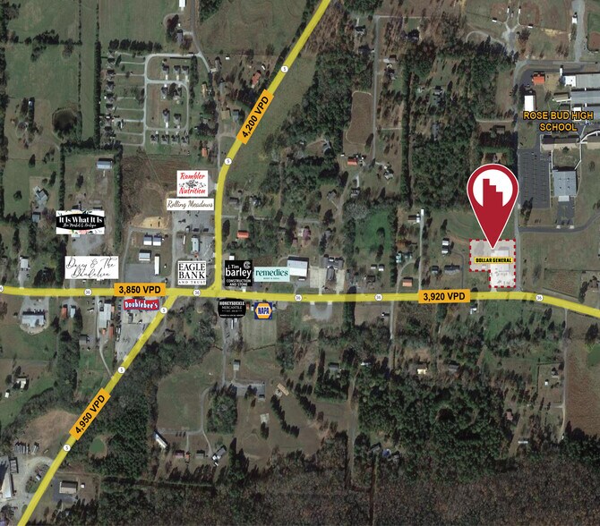 More Photos Of 5958 Highway 36 W, Rose Bud Freestanding For Sale