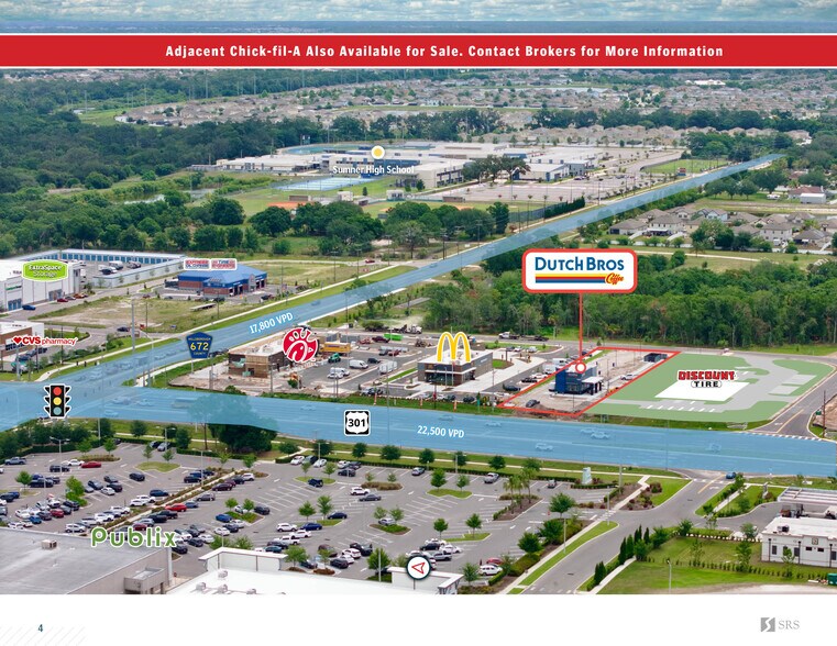 More Photos Of SEC of Balm Road & US 301, Riverview Fast Food For Sale