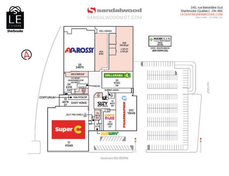 More Photos Of 340 Rue Belvédère S, Sherbrooke General Retail For Lease
