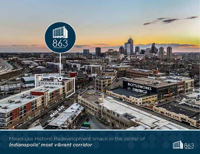 More Photos Of 863 Massachusetts Ave, Indianapolis Office For Lease