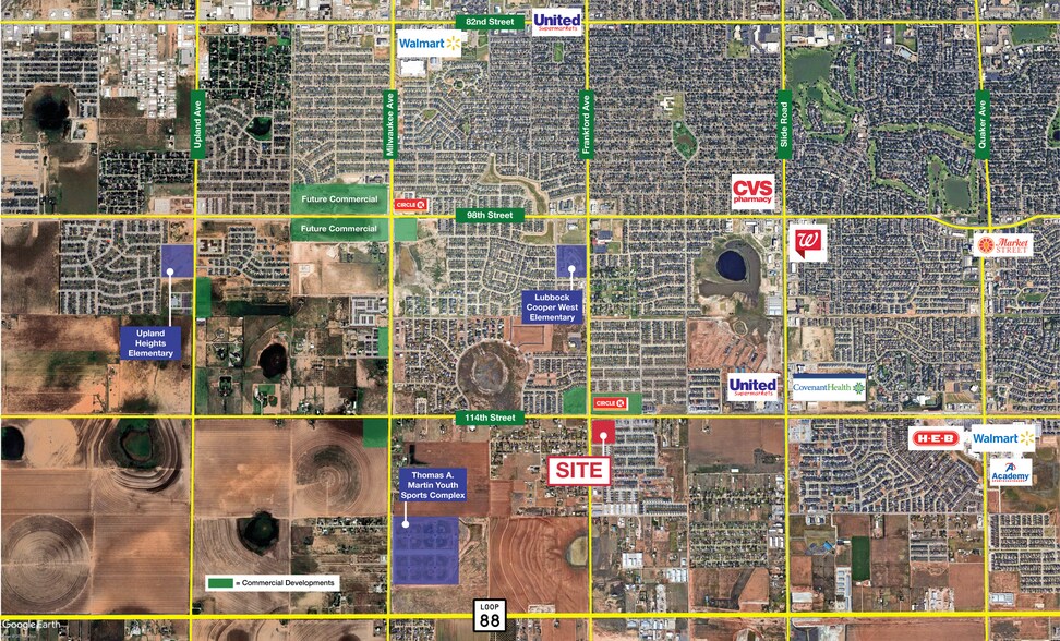 More Photos Of S.E. Corner Of Frankford & 114th St., Lubbock Land For Sale