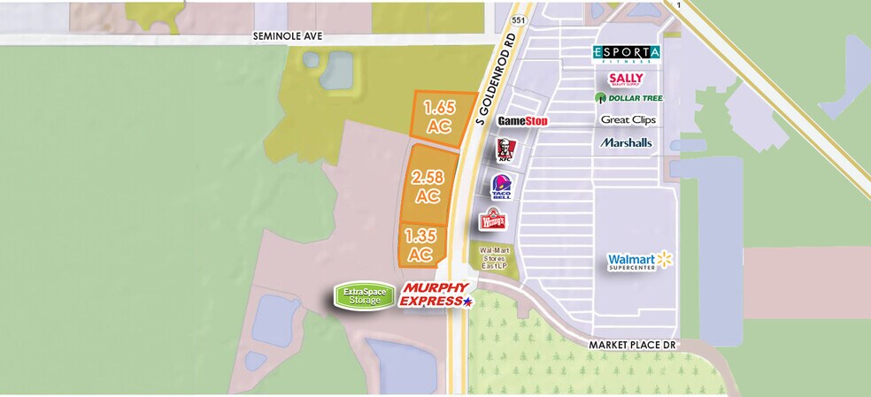 More Photos Of 6088 S Goldenrod Rd, Orlando Land For Lease