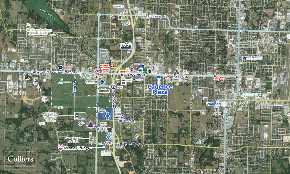 More Photos Of SEC Hwy 412 and Willard Street, Springdale Unknown For Lease