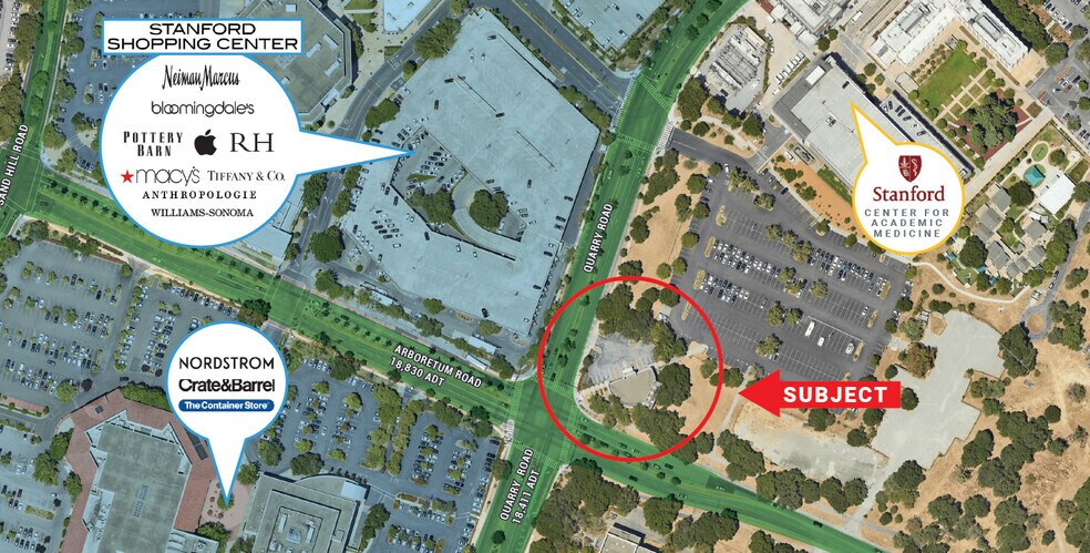 More Photos Of 395 Quarry Rd, Palo Alto General Retail For Sale