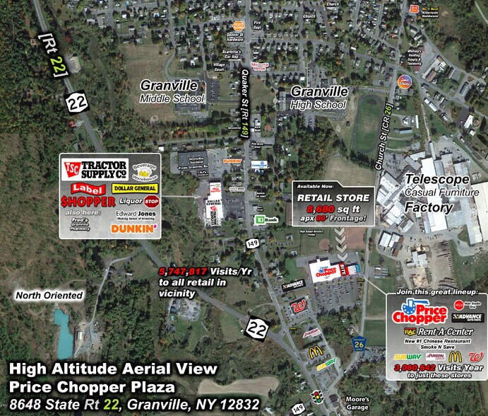 More Photos Of 8648 State Route 22, Granville Storefront For Lease