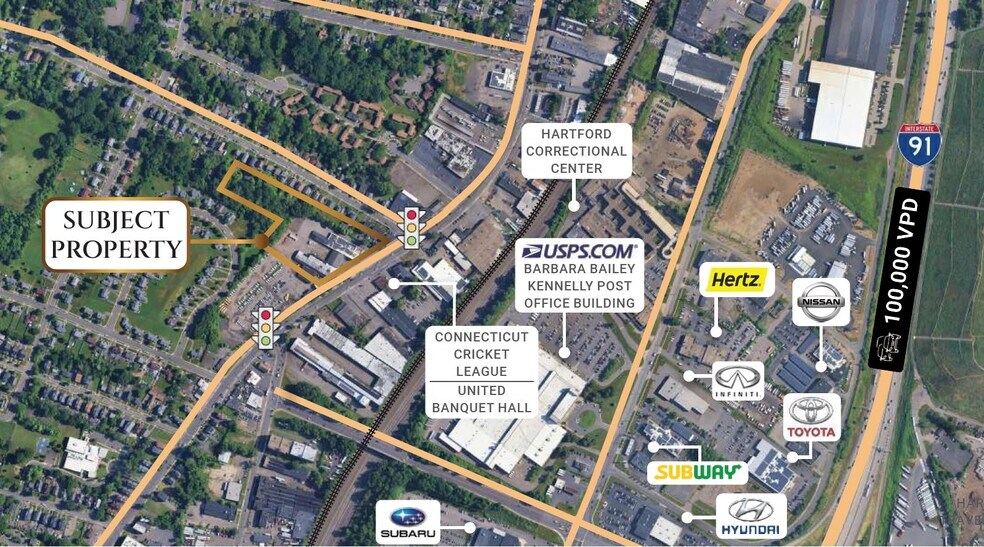 Primary Photo Of 2895 & 2995 Main st, Hartford General Retail For Sale