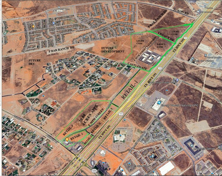 More Photos Of 8391 TX-191 Frontage, Odessa Land For Sale