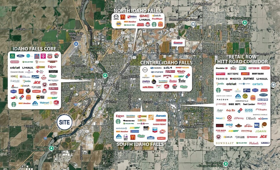 More Photos Of 3244 S Fork Blvd, Idaho Falls Land For Lease