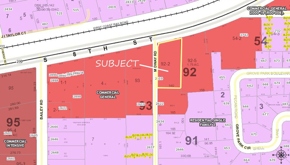 More Photos Of 2610 Midway Rd, Fernandina Beach Land For Sale