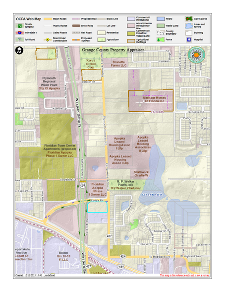 Primary Photo Of 952 Plymouth Sorrento rd, Apopka Land For Sale