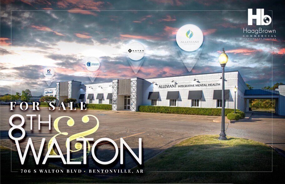 Primary Photo Of 706 S Walton Blvd, Bentonville Medical For Sale