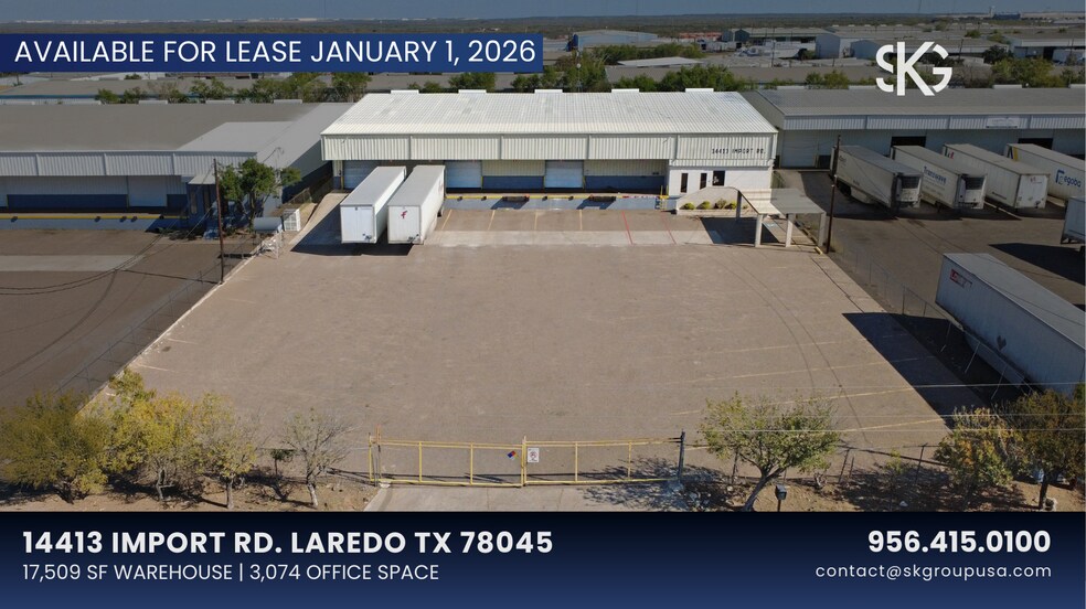 Primary Photo Of 14413 Import Rd, Laredo Warehouse For Lease
