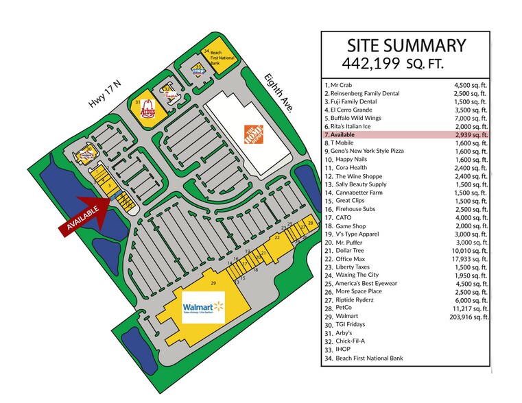 More Photos Of 620 Highway 17 N, Myrtle Beach Unknown For Lease