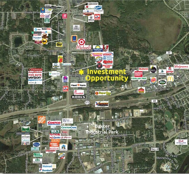 More Photos Of 7656 Design Dr, Baxter Office For Sale