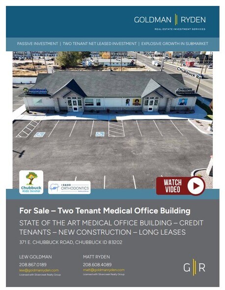 Primary Photo Of 371 E Chubbuck Rd, Chubbuck Healthcare For Sale