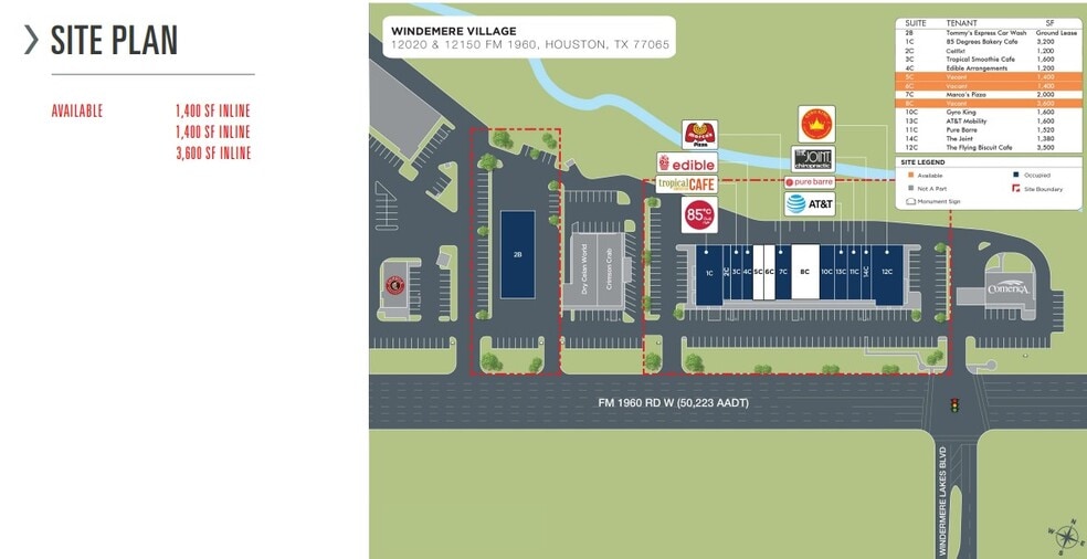 More Photos Of 12020 FM 1960 Rd W, Houston Storefront For Lease