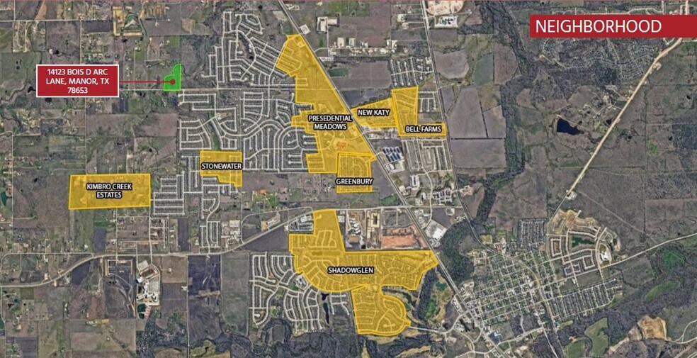 More Photos Of 14123 Bois-D-Arc Ln, Manor Land For Sale