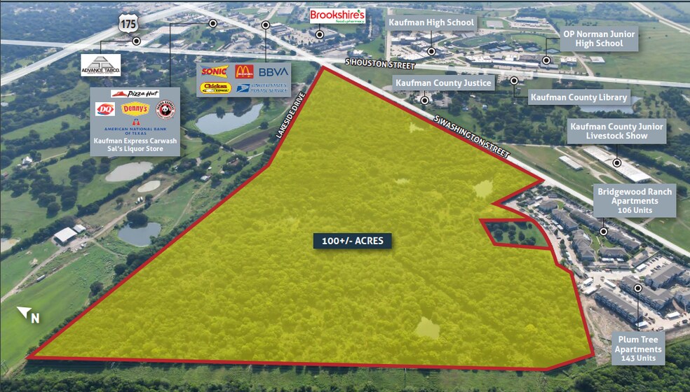 More Photos Of Five Points Dr., Kaufman Land For Sale