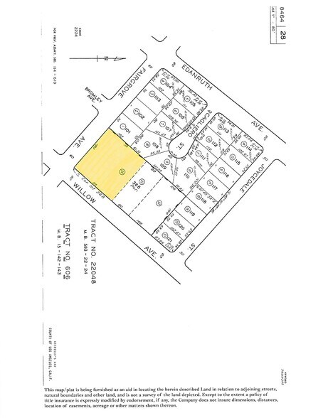 Primary Photo Of 1213 Willow Ave, La Puente Land For Sale