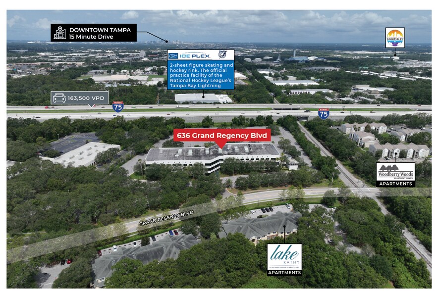 More Photos Of 636 Grand Regency Blvd, Brandon Office For Sale