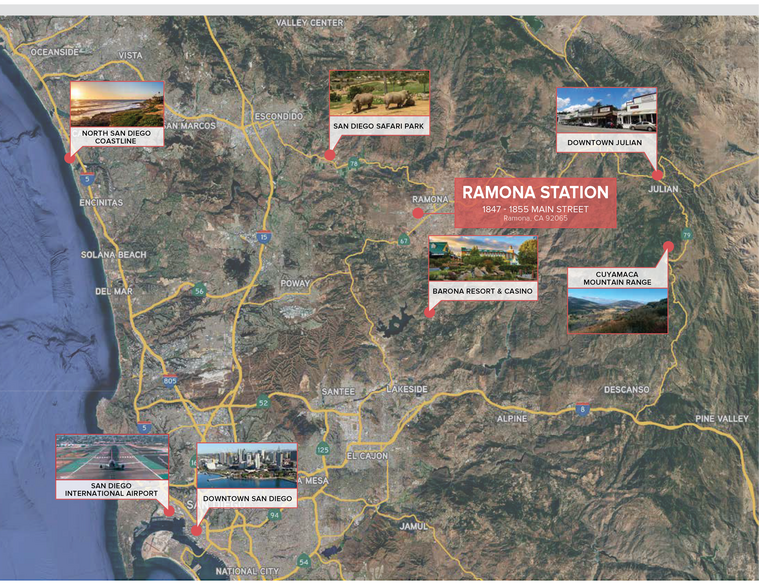 More Photos Of 1853-1855 Main St, Ramona Unknown For Lease