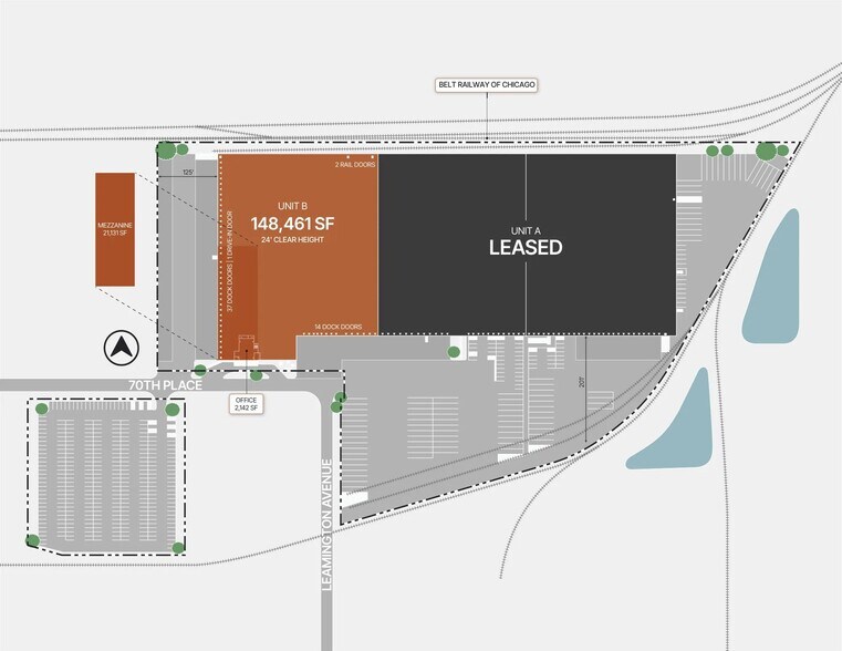 More Photos Of 5100 W 70th Pl, Bedford Park Manufacturing For Lease
