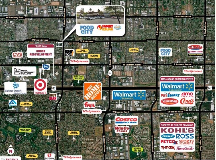 More Photos Of 856 S Alma School Rd, Mesa Freestanding For Lease