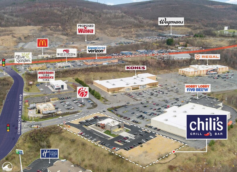 More Photos Of 3905 Commerce Blvd, Dickson City Restaurant For Sale